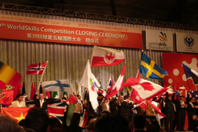 技能五輪国際大会の日本選手団の成績状況4