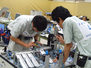 「メカトロニクス」競技風景