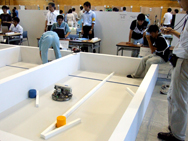 「ロボットソフト」競技風景