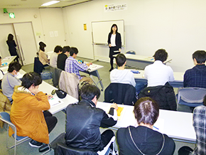 「ホンキの面接セミナー」講座風景